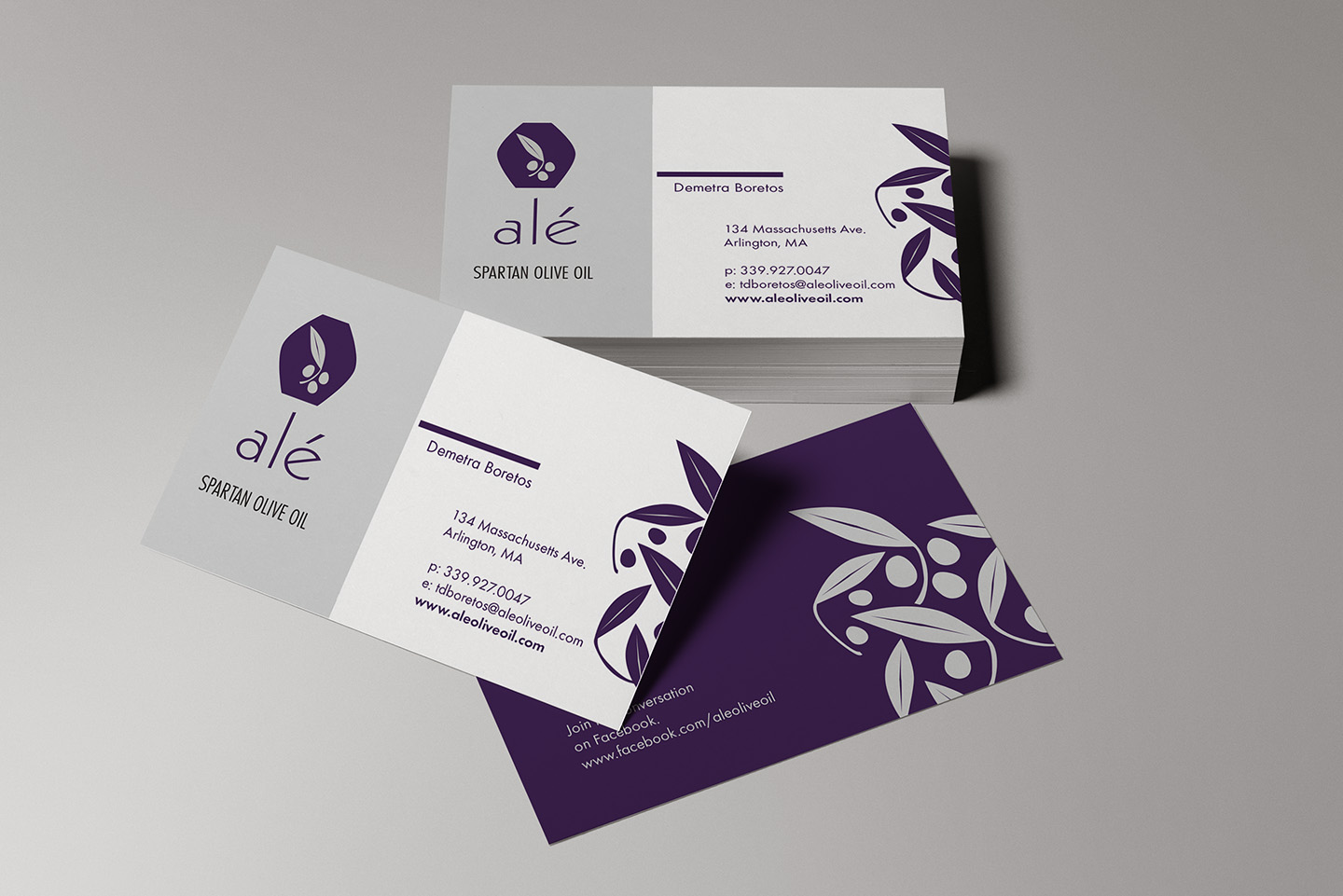 Alé Olive Oil Business Cards Image