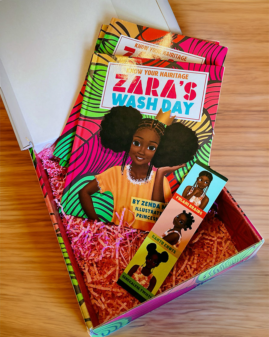 zara's wash day VIP Box set image