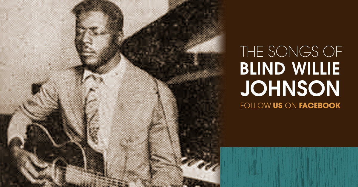 Blind Willie Johnson Social Media Ad